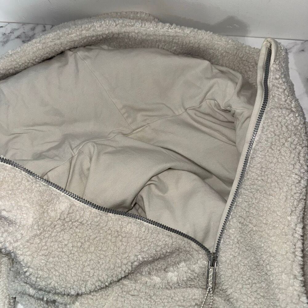 Lululemon Scuba Oversized Half-Zip Fleece Hoodie M/L - Picture 9 of 10